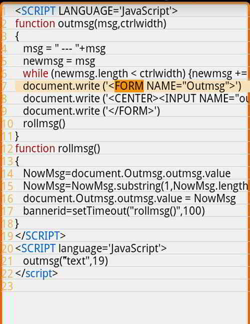 Android Web Editor