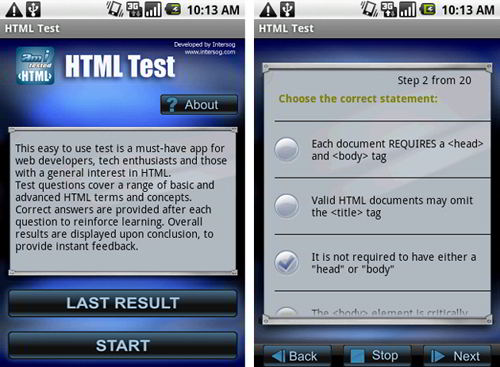 HTML Test