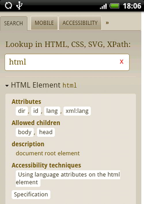 W3C CheatSheet