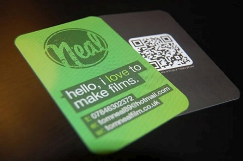 IDSN Cool QR Code Business Card