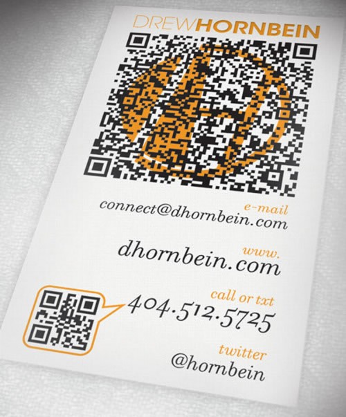 IDSN Cool QR Code Business Card