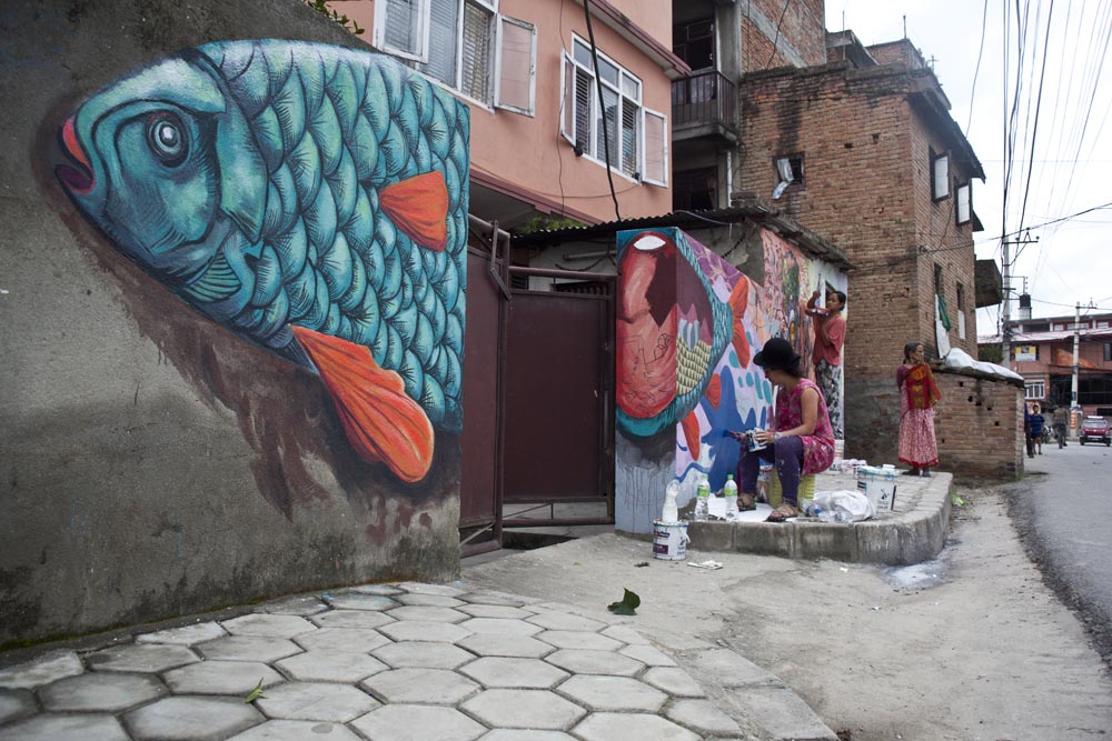 Mural Arts of Kathmandu, Nepal