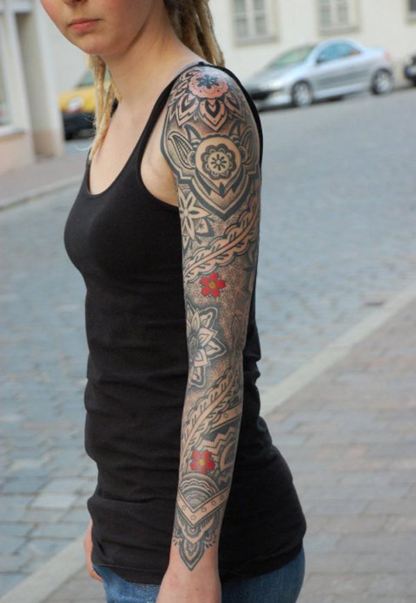 10 pattern tattoo