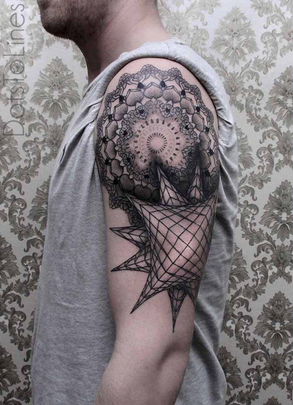 17 pattern tattoo