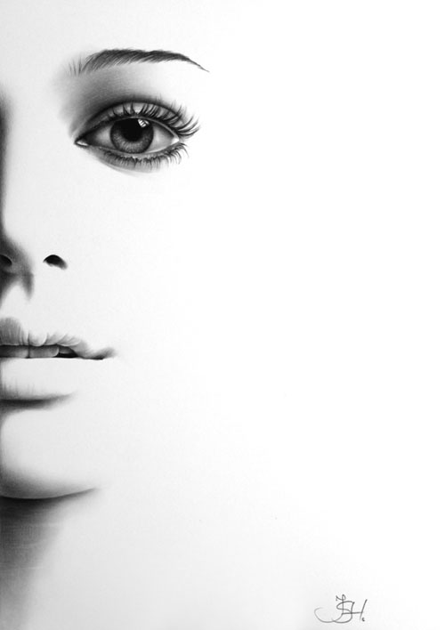realistic pencil drawing
