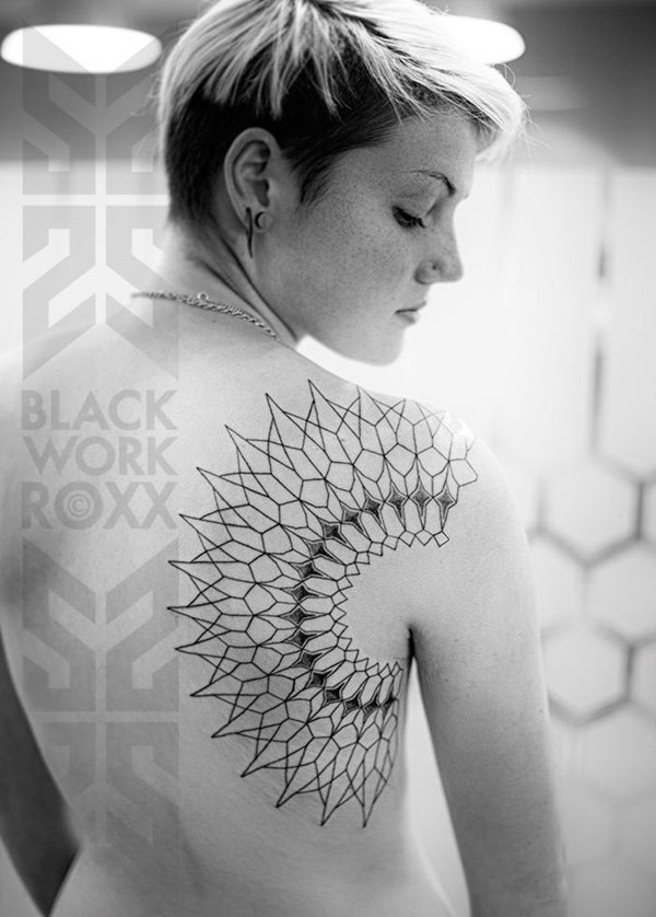 Geometric tattoo
