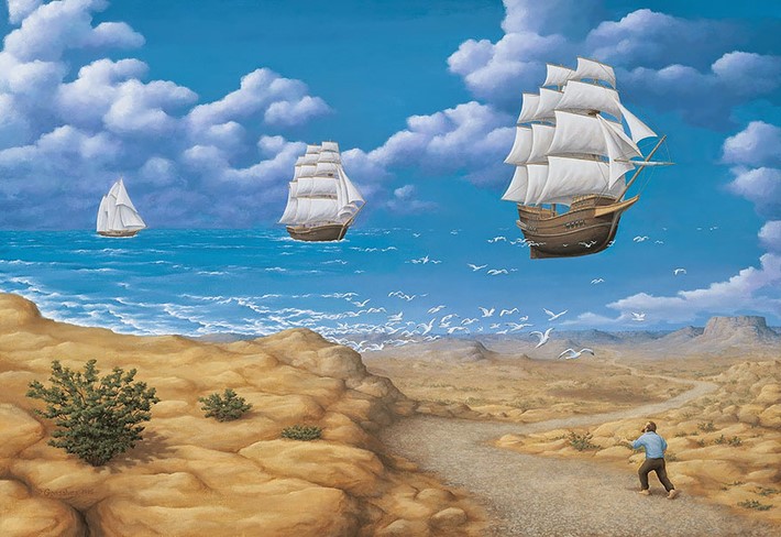 Incredible-Optical-Illusion-Paintings-of-Rob-Gonsalves