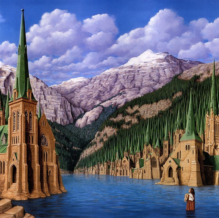 Incredible-Optical-Illusion-Paintings-of-Rob-Gonsalves