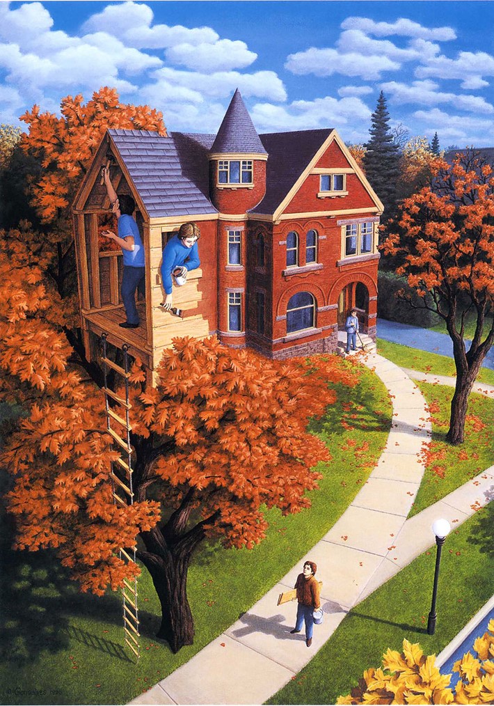 Incredible Optical Illusion Paintings