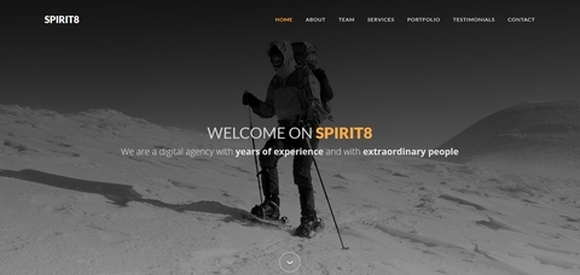 spirit8 - free html5 templates