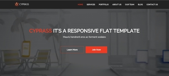 Cyprass - free html5 templates