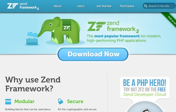Zend Framework - frameworks