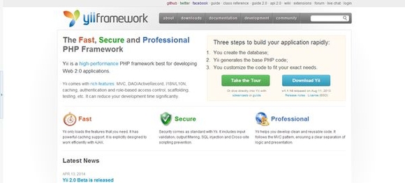 Yii Framework - frameworks