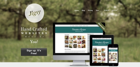 Jigsy - online website builder