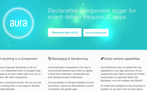top best javascript frameworks for programmers 2014- aurajs