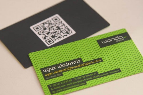 IDSN Cool QR Code Business Card