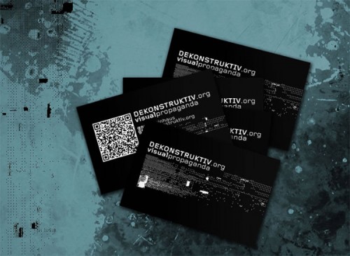 IDSN Cool QR Code Business Card