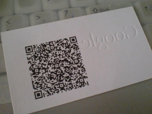 IDSN Cool QR Code Business Card