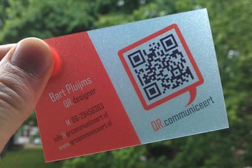 IDSN Cool QR Code Business Card
