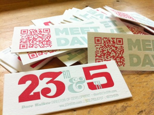 IDSN Cool QR Code Business Card