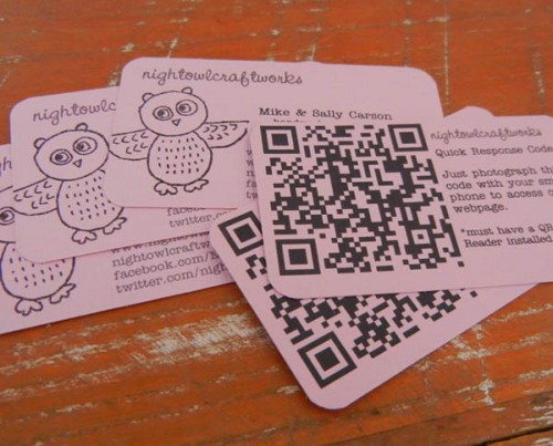 IDSN Cool QR Code Business Card