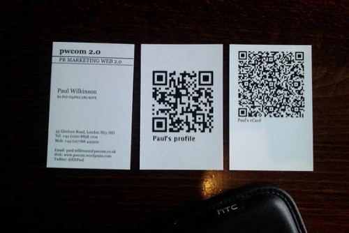 IDSN Cool QR Code Business Card