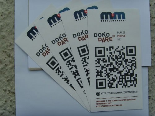 IDSN Cool QR Code Business Card