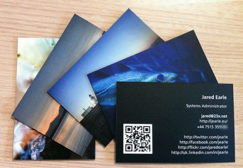 IDSN Cool QR Code Business Card