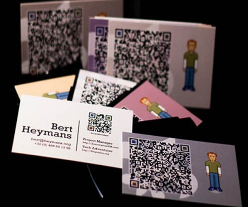 IDSN Cool QR Code Business Card