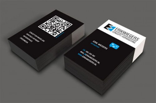 IDSN Cool QR Code Business Card