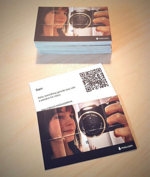 IDSN Cool QR Code Business Card