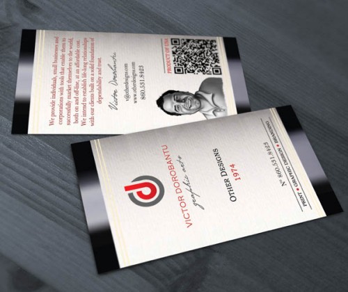 IDSN Cool QR Code Business Card