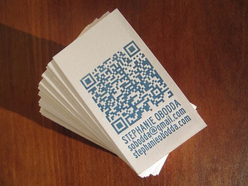 IDSN Cool QR Code Business Card
