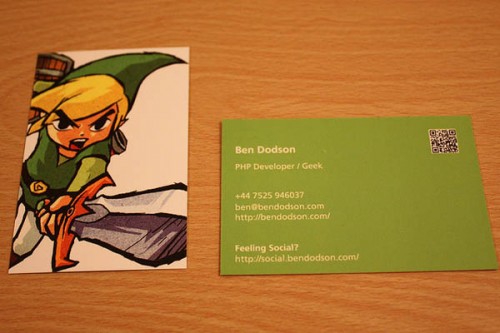 IDSN Cool QR Code Business Card