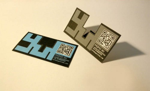 IDSN Cool QR Code Business Card