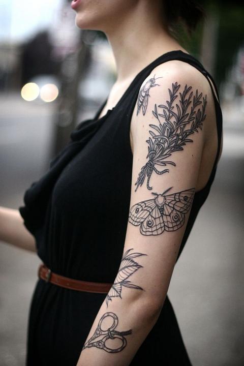 25 Awesome Examples of Sleeve Tattoo Ideas