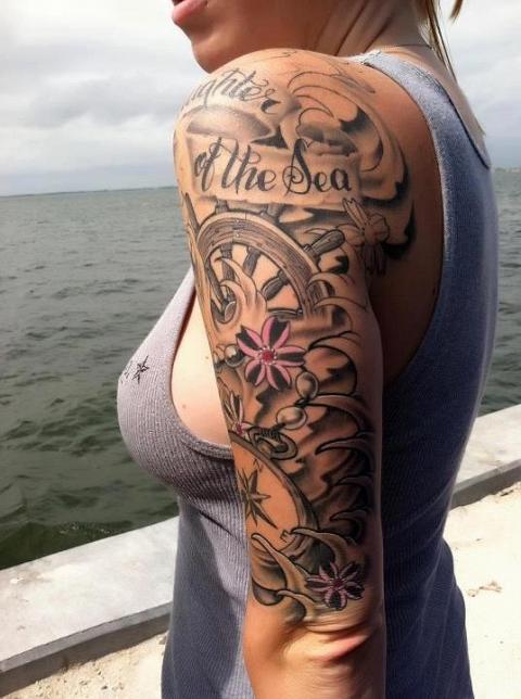 25 Awesome Examples of Sleeve Tattoo Ideas