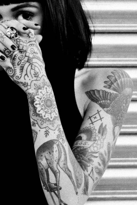25 Awesome Examples of Sleeve Tattoo Ideas