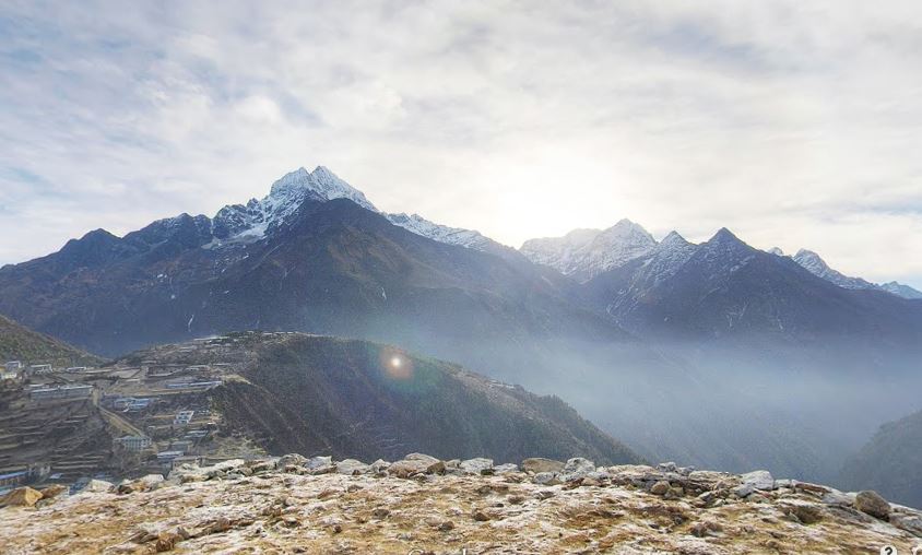 Virtual Trek In Mount Everest Region With Google Street View