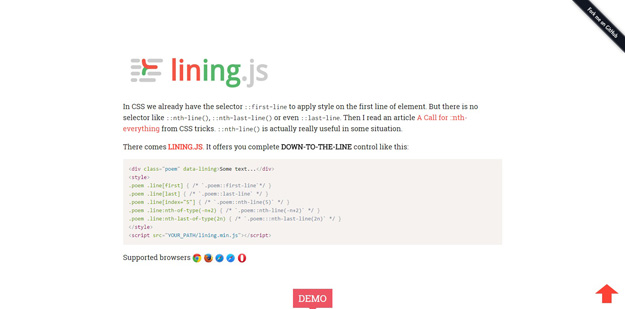 Lining.js