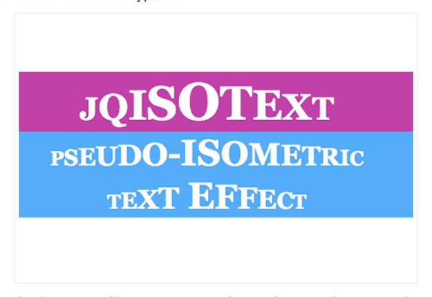 30 jQuery Text Effect Plugins For Web Designers