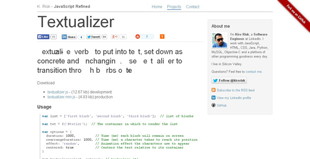 textualizer