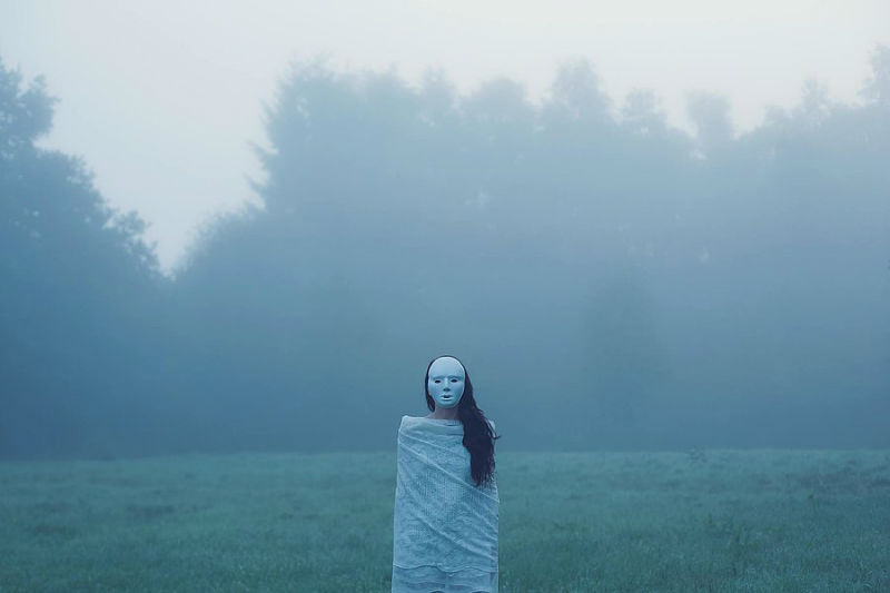 Enchantingly Beautiful Self Portraits by Sasha Oleksiichuk
