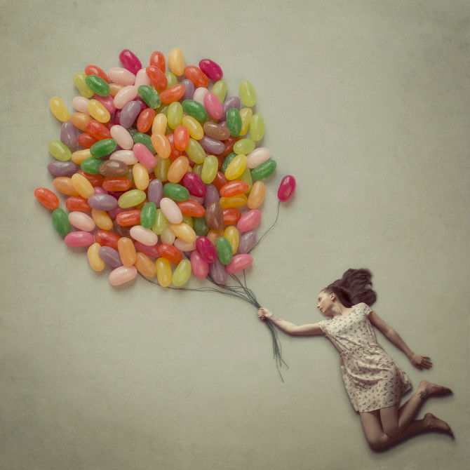 Enchantingly Beautiful Self Portraits by Sasha Oleksiichuk