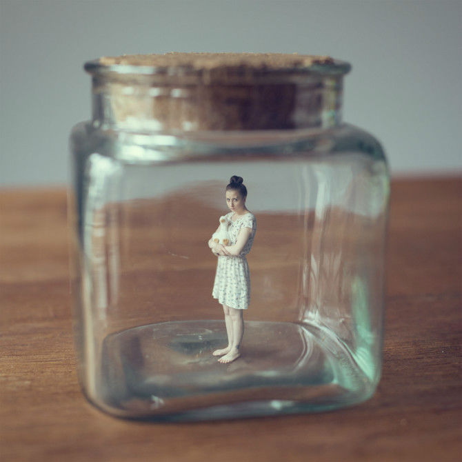 Enchantingly Beautiful Self Portraits by Sasha Oleksiichuk