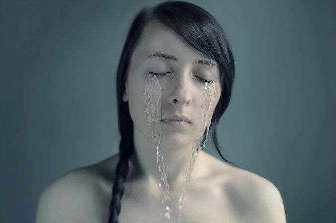 Enchantingly Beautiful Self Portraits by Sasha Oleksiichuk