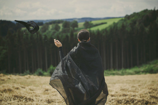 Enchantingly Beautiful Self Portraits by Sasha Oleksiichuk