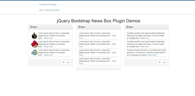 jQuery-Bootstrap-News-Box-Plugin