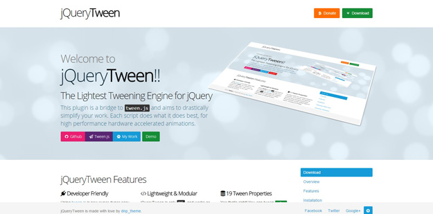 jquery-tween