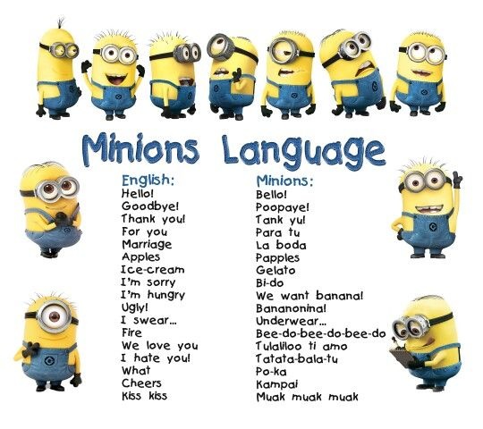 all the minion names